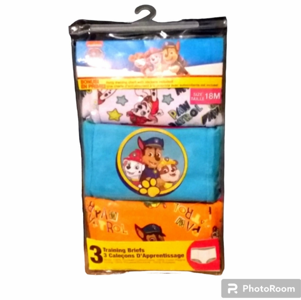 ⭐HP⭐ NIP  PAW PATROL Infant Training Briefs (Unisex)